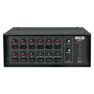 Ahuja MX-15 Mixer: AC/DC Audio Power