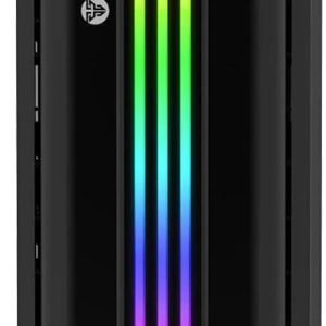 Fantech Strike Cg72 Rgb Middle Tower Case-black