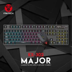 Fantech Kx-302 Major Gaming Keyboard & Mouse Combo