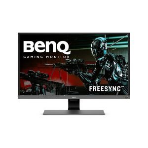 BenQ EW3270U 32"(80cms) 3840x2160 4K Monitor VA 60Hz HDR10| 95%DCI-P3|treVolo Speakers(3W x 2)| USB-C| Bezel-Less Monitor Anti-Glare Brightness Intelligence Plus|Low Blue-Light|AMD Freesync|HDMI| DP|(Black)