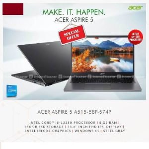 Acer i5 13th Gen Laptop - 15.6" Display