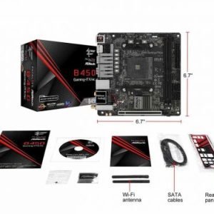 ASRock B450 Gaming ITX AC Mini ITX Motherboard with Wi-Fi