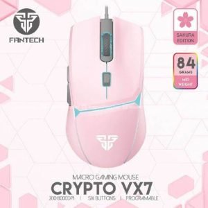 Fantech CRYPTO VX7 Gaming Mouse Sakura Edition