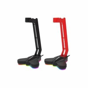 "The Fantech AC3001S RGB Gaming Tower Headset Stand is a stylish, feature-rich accessory that elevates your gaming setup.