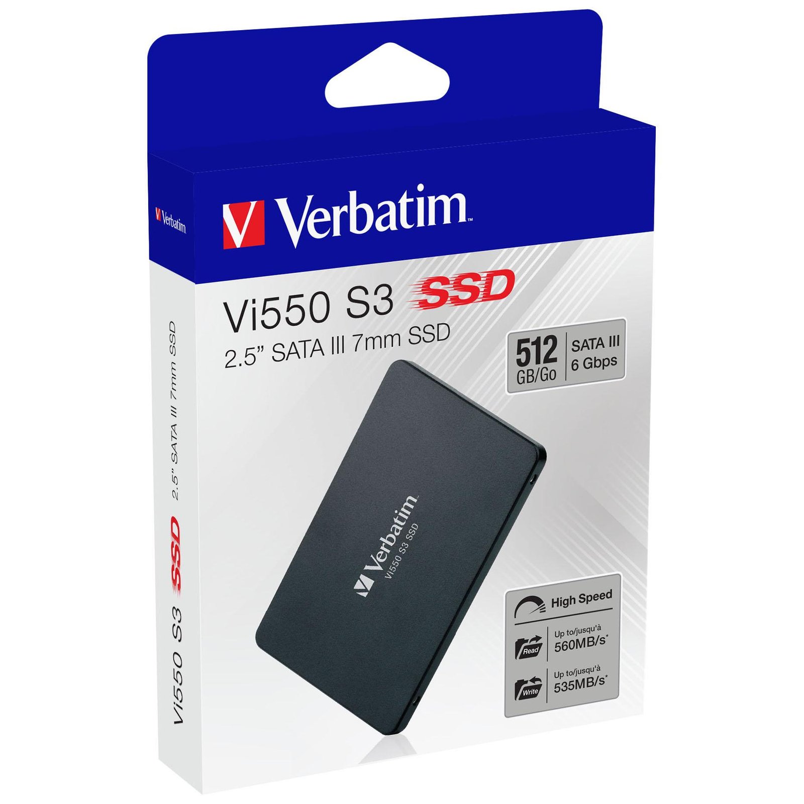 Verbatim 49352 512GB Vi550 SATA III 2.5” SSD