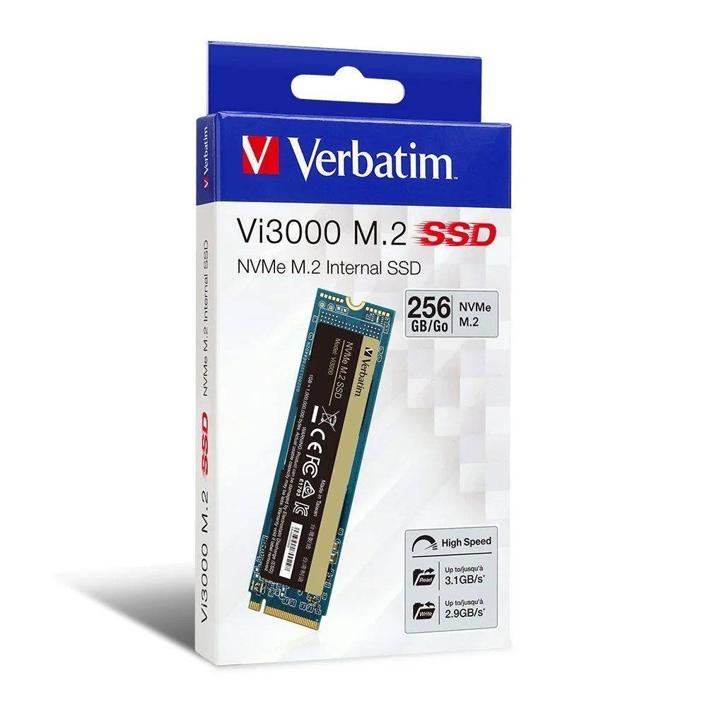 VERBATIM 66383 Vi3000 256 GB NVMe M.2