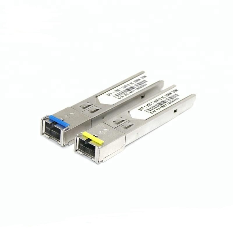 Gigabit SFP - GNT-2911AB Single mode single core, 20 KM, SC Optical Port, 10/100/1000M adaptive with support for automatic inversion of MDI/MDIX