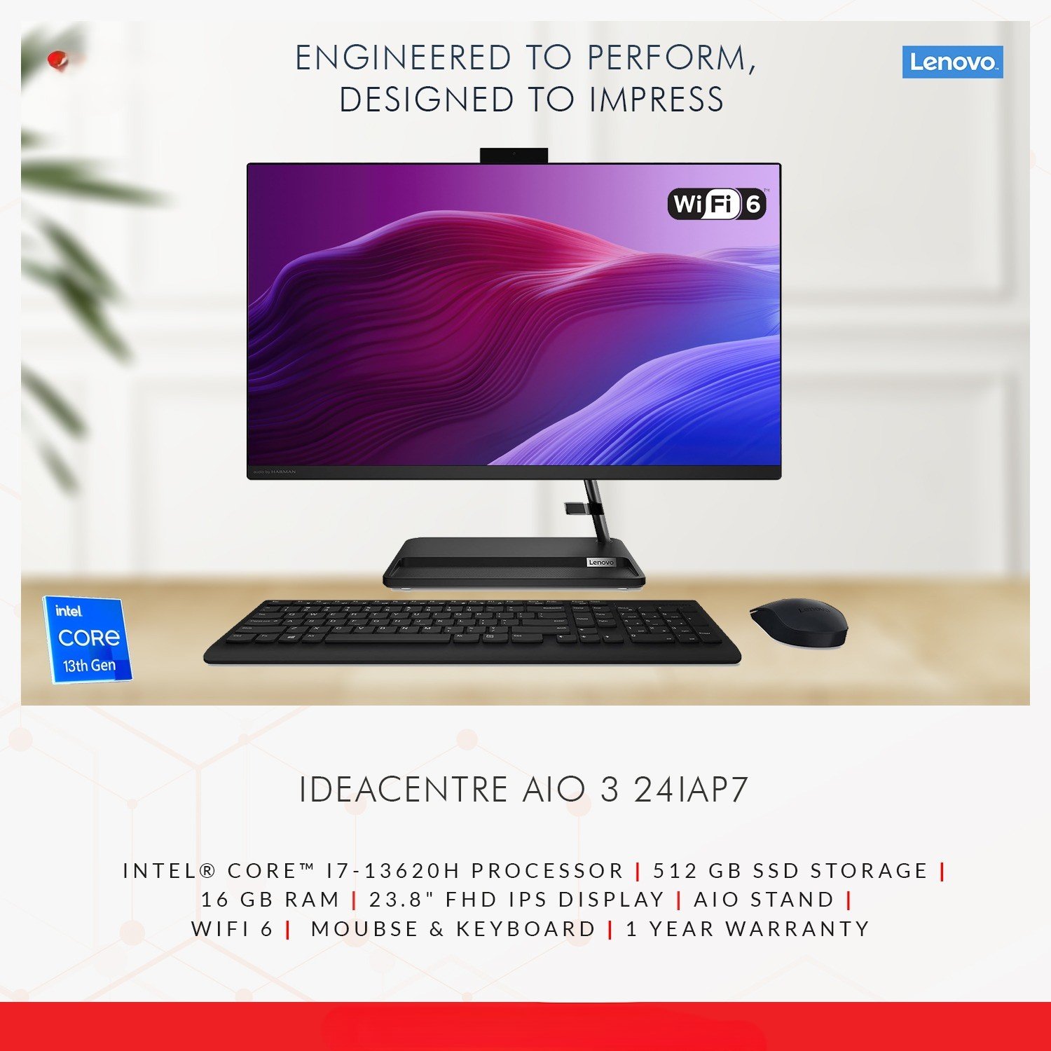 Lenovo Ideacentre AIO 3 24IAP7 Core i7