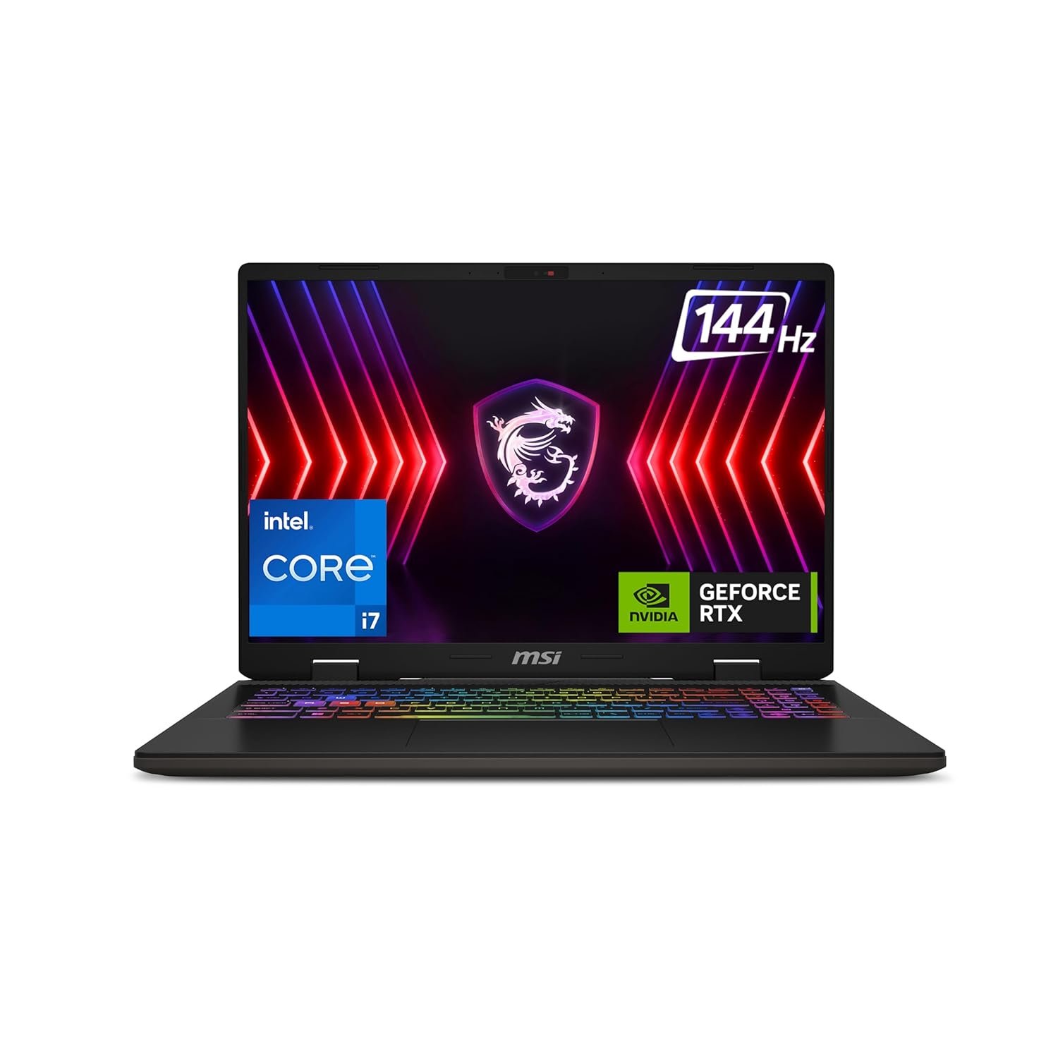 Msi Cyborg 15 A13VF 13th Gen Intel® Core™ i7-13620H (Up to 4.9GHz, 10 Cores, 16 Threads, 24MB Cache) free dos 15.6" Full HD (1920 x 1080) 144Hz IPS-Level Thin Bezel Screen NVIDIA® GeForce® RTX 4060, 8GB GDDR6 (1470MHz Boost Clock, 45W TDP) 16GB DDR5 5600MHz (2 Slot Max. 96GB) 1TB M.2 NVMe PCIe Gen4 SSD HD type (30fps@720p) Blue Backlight Gaming Keyboard with Number-pad Gb LAN 802.11 ax Wi-Fi 6 + Bluetooth v5.2 2x 2W Speaker (3D Surround Sound System) 1x Mic-in/Headphone-out Combo Jack 1x Type-C (USB3.2 Gen1 / DisplayPort™) 2x Type-A USB3.2 Gen1 1x HDMI™ 2.1 (4K @ 60Hz) 1x RJ45 3-Cell 53.5 Battery (Whr) 1.98 kg Free MSI Gaming Backpack Bag